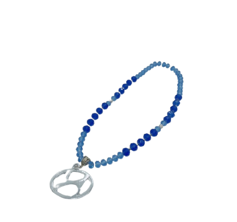 Crystal rosary with Hyundai...