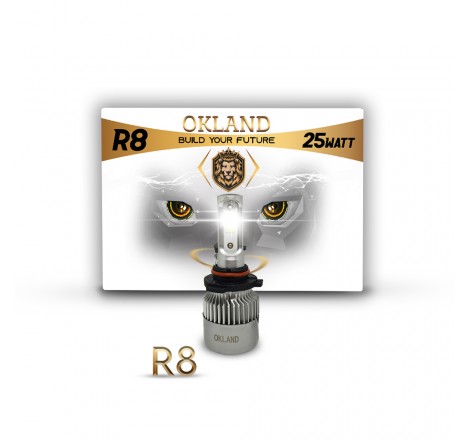 Okland R8 25W Headlight LED