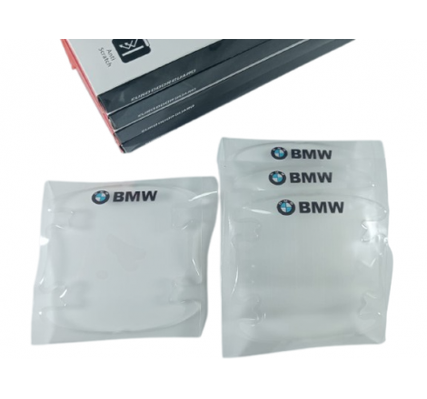 Transparent handle scratch protector - BMW
