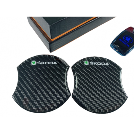 Carbon handle scratch protector - SKODA