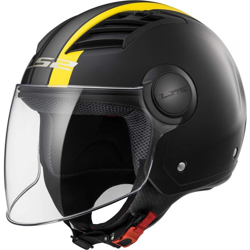 Helmets OF562 Airflow Matt black yellow  Size S
