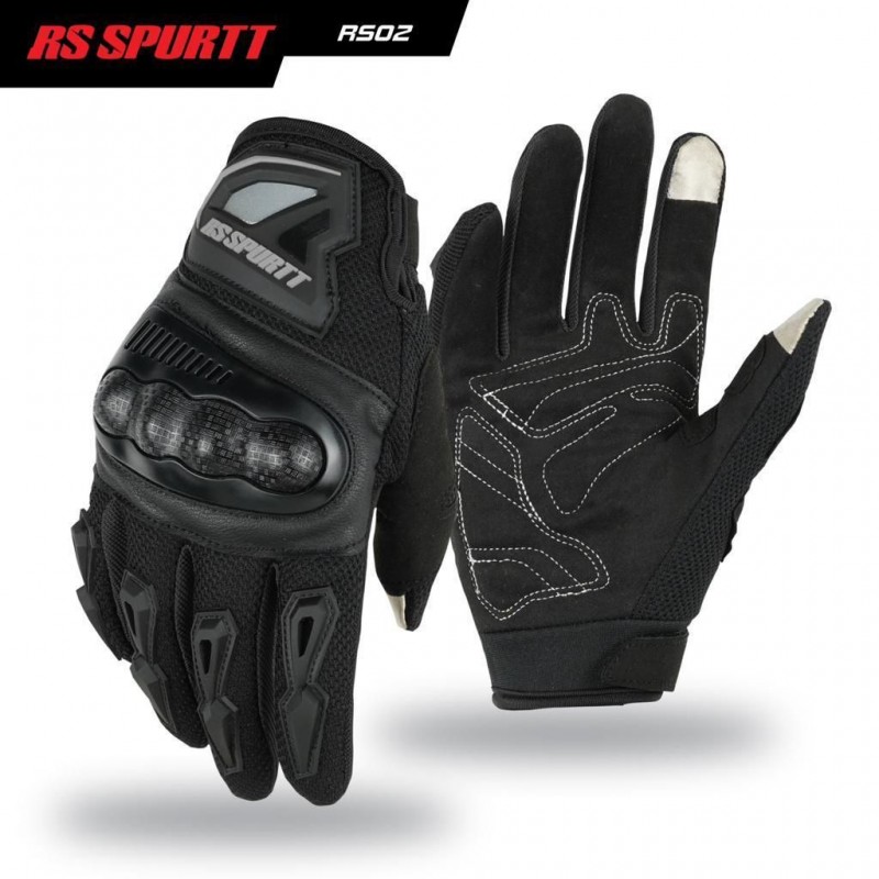 Gloves - RS Spurtt RS02 Black