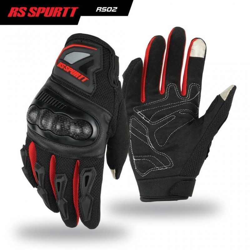 Gloves - RS Spurtt RS02 Red
