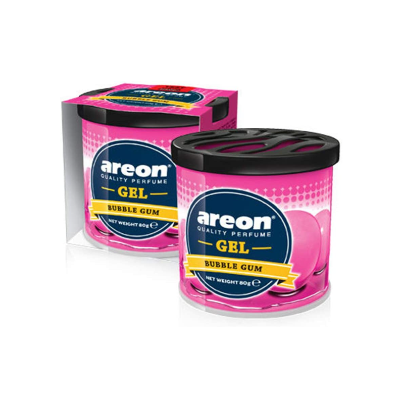 Gel can bubble gum from Areon