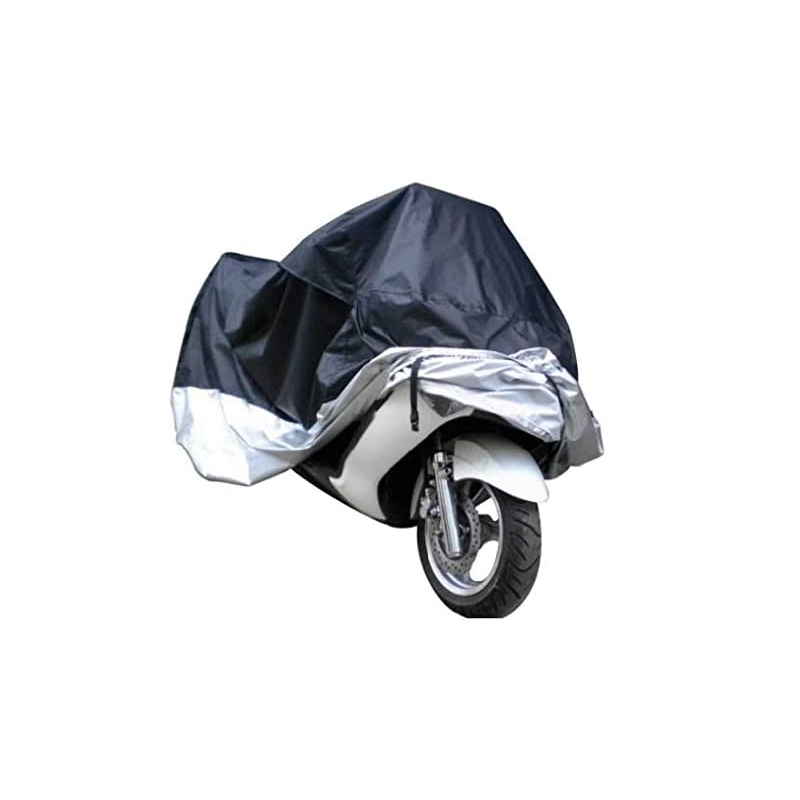 Motorcycle Bike Moped Scooter Cover Waterproof Rain UV Dust Prevention Dustproof Covering size L
